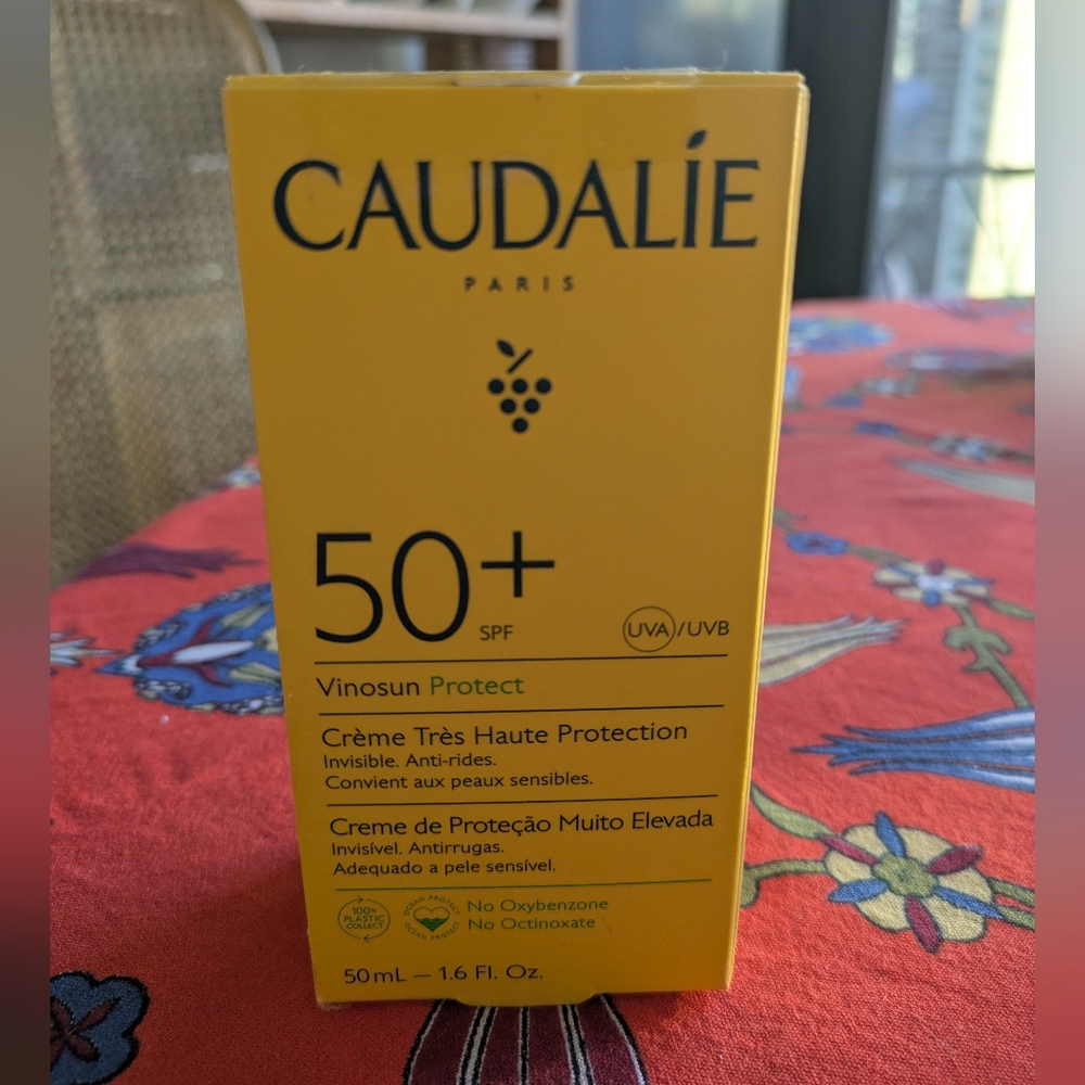 Caudalie Yellow Vinosun Protect SPF 50+ Face Sunscreen